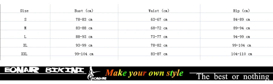 EONAR-Push Up Bikini Sets, Shoulder Strap, Beads Swimsuit, Mid Waist Bikini Sets, Full Coverage Bathing Suits, Swimwear
