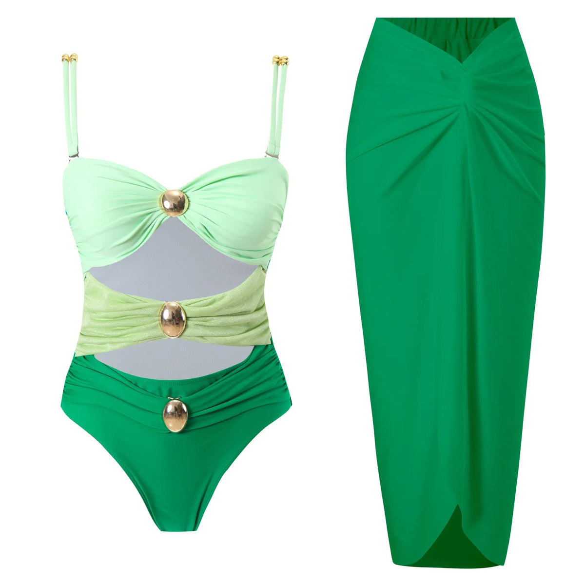 High Waist Push Up Bikini Set 2025 3D Flower Swimsuit Dress Women Print 3 Pieces Swimwear Ruffle Beach Bathing Suit Skirt Femme