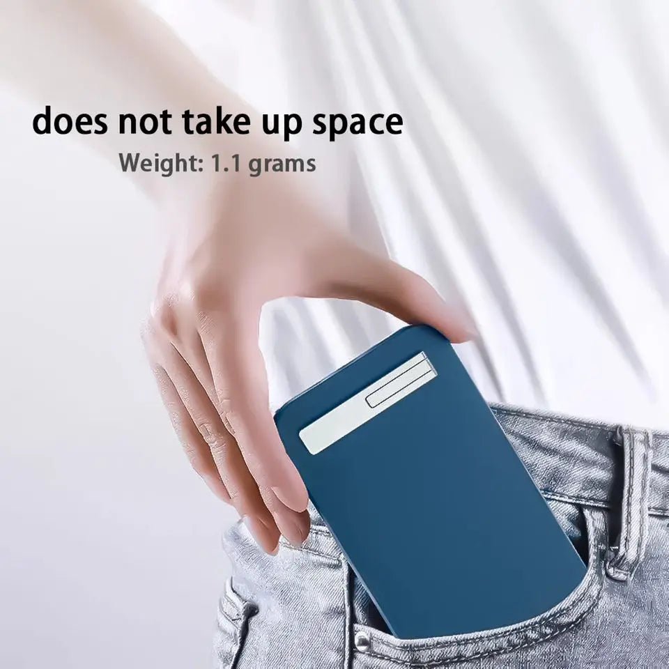 Ultra-thin Mini Magnetic Replicate Mobile Cell Phone Holder Bracket Metal Desktop Stand Universal Support Folding Kickstand Rack